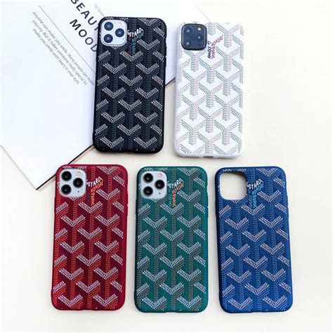 red goyard phone case|goyard iphone 12 case.